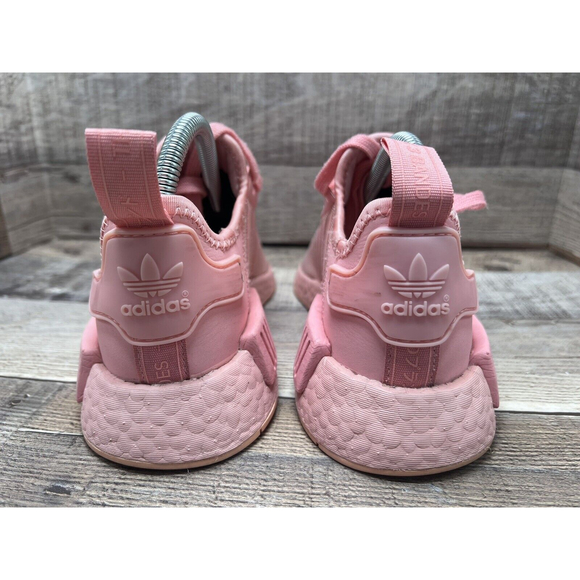 Adidas Nmd R1 FW4708 Pink Color Women Size 5 Preowned - Picture 6 of 12